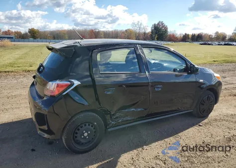 2024 Mitsubishi Mirage Es z USA, uszkodzony, nr VIN ML32AUHJ0RH034712